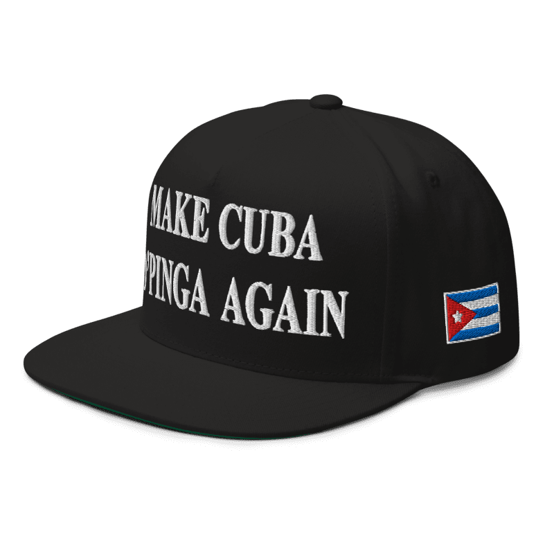 Cuba D’Pinga Black Hat - With Flag and Year